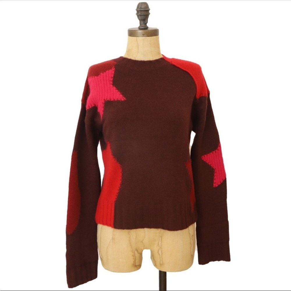 360 Cashmere Juliet’s Star Patch Sweater XS